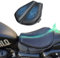 AriKroii Cojín de Gel Asiento Moto Universal de 3D con Estructura de Nido de Abeja para Moto, Asiento Moto de Gel Plegable Antidérapant y Transpirable con Absorción de Impactos