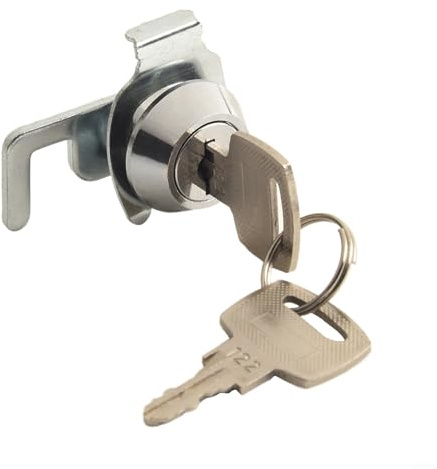 Verrou de tiroir pour caisse enregistreuse, 32 x 21,5 mm, serrure à came avec clip rapide, centre de verrouillage de caisse de supermarché