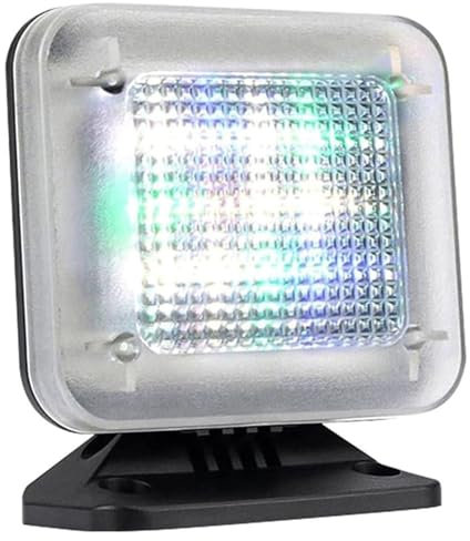 Lampe LED simulateur TV avec capteur de lumière et minuteur - Anti-effraction pour la sécurité de la maison et la protection contre les cambriolages