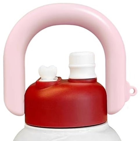 Vllold Poignée de bouteille d'eau, poignée de transport pour carafe à eau – Accessoires de tasse ergonomiques légers, remplacement portable pour voyage, salle de sport, trajets, camping