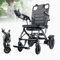 Fauteuil Roulant éLectrique De Voyage Homologué Pour Les Compagnies AéRiennes, Transmission Sans Balais Tout-Terrain Et Cadre En Aluminium Pliable Automatique, Capacité De Charge,6AH