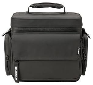 Magma Solid Blaze Vinyl Bag; Holds up to 50 x 12 Records in Water Resistant, Eco Friendly, Durable and Sleek Case