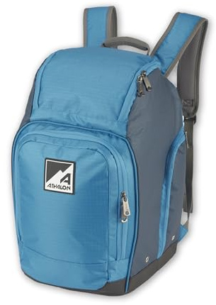 Athalon Alpine Skischuhtasche - Gear Rucksack mit belüfteten Seitentaschen, wasserdichte Unterseite, leichte 50 Liter Reisetasche