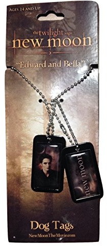 Twilight New Moon Dog Tags Collana