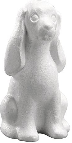 RAYHER HOBBY Rayher 3320900 Styropor-Hund, 25 cm