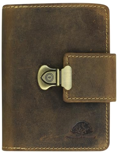 Greenburry Vintage Geldbörse Leder 12,5 cm