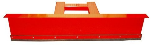 Schneeschieber für Gabelstapler 90° gekantet Rot Breite 200 x 40 cm Schneepflug Räumschild Schneeschild