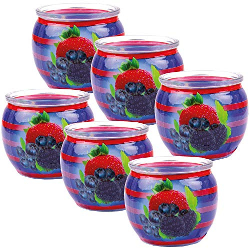 Scented Candles Motif Pack of 6