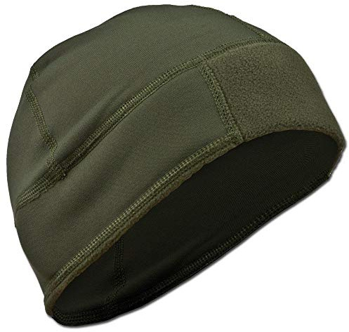 bt2work Softhelm Fleece Mütze Original nach Bundeswehr TL, Olivgrün, M