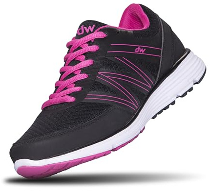 Zapatillas Ortopédicas Mujer – Zapatos Deportivo para Diabéticas, Pies Anchos, Hallux e Hinchados – Interior Espacioso y Sin Costuras – dw Zapatos diawin