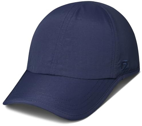 GADIEMKENSD Mens Hats Baseball cap UPF 50+ Sun Quick Dry Lightweight Breathable Trucker Hat Outdoor Hiking Fishing Run Golf Sports Dad Mesh Hats Quick Drying A Go Running Hats for Men Women Men Navy