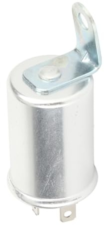 Aramox Relaiseinheit Blinkgeber, 12V Auto Blinker Relaiseinheit 3Pin Blinkgeber 12v Traktor Fit für Fiat/Jaguar/Lotus 502096