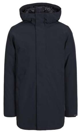 JACK&JONES PLUS JJEKEEN PLS Parka, blu scuro, 3XL, navy scuro, XXXL
