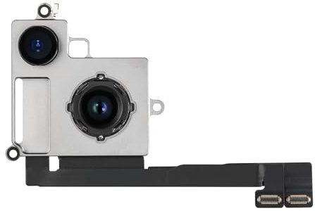 Risidamoy for iPhone 14 Plus 12MP OEM Main Rear Back Camera Replacement with Ultra Wide Lens 5X Optical Zoom HDR Photos Flex Cable 4K 60 fps 1080p HD Video Repair Kit A2632 A2885 A2886 A2887 A2896