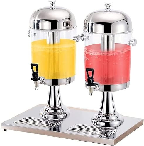 GPECTIFO Dispenser di Birra Dispenser di Bevande Distributore Automatico di Succo a Doppio clic Macchina Nessuna Perdita Dispenser di Succo a dadini 16L