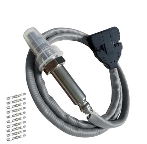 FUNFOB NOx-Sensor A0091530028 5WK96653C 5WK96653B A0101539528 Stickstoff Sauerstoff Sensor Für Mercedes Für Benz Für Actros MP4 MP5 Für Arocs Lambdasonden(Probe)