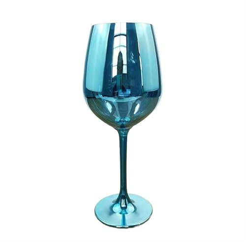 Verre à vin rouge de luxe, verre à calice, coupe à calice, verres exquis, verres colorés plaqués de luxe, verres de haute qualité, verres à vin rouge en cristal, tasses de décoration de salle de modèl