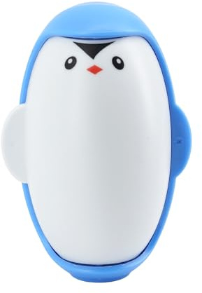 Mini-Fusselroller, wiederverwendbar, Pinguin-Form, Fusselrolle für Kleidung und Tierhaare, tragbare Reisegröße, für unterwegs, Fusselroller, klebrig, waschbar,