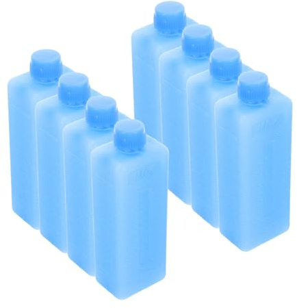 VICASKY Lot De 8 Blocs Réfrigérants Petits Pour Climatiseur En Pe Réutilisables, Packs De Glace, Maison, Voyages, Camping, Poche De Glace Pour Paquet Isothermes Et Boîtes à Lunch