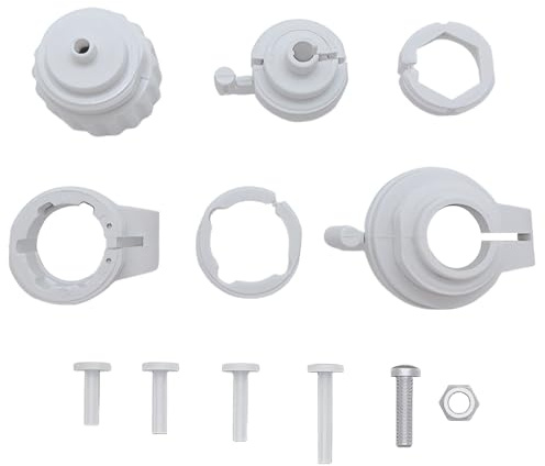 HAFRILY 6pcs Heizkörperthermostat Adapter M30×1.5 für RAVL RA RAV Wasserheizungsventil Heizungsthermostat Thermostat Adapter Set