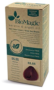 BIOMAGIC HAIR COLOR - 55/55 DEEP DARK RED