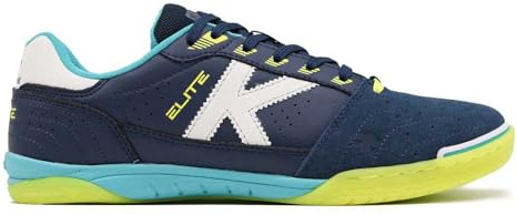 KELME Elite 55904 marin och limefärg fotbollssko för män, herr, Marinblå, 41 EU