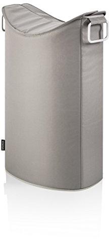 blomus Wäschesammler -FRISCO- Wäschekorb 65 Liter Taupe