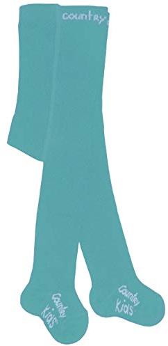 Country Kids Warmer Tights -Turquoise, 6-12 Months