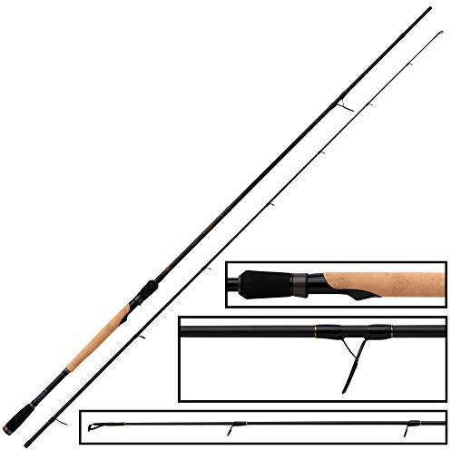 Fox Rage Terminator Jigger X 2,40m 20-60g - Spinnrute zum Angeln auf Zander & Hechte, Jigrute zum Zanderangeln, Zanderrute
