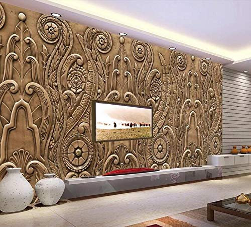 Photo Wallpaper– Undersea,3D,sandstone,relief,TV,background,wall,picture,150cmx105cm(59.1x41.3inch) Wall Mural – Picture Decoration livingroom Bedroom