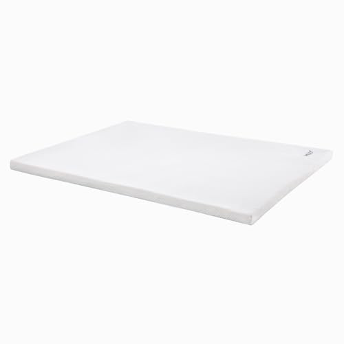 MAXCOLCHON Topper 4. Sobrecolchón viscoelástico con Tejido Antideslizante. Libera presiones y consigue un Descanso más Adaptable y Mullido.(80X200)