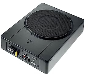 Focal ISUB-Active Aktiv Untersitz Subwoofer 8 20cm flach für Fahrersitz Beifahrersitz
