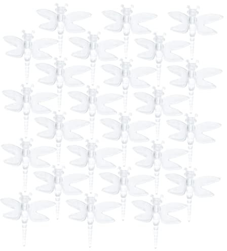 jojofuny 50pcs Led Bulbs Dragonfly Pendant Light String Festival Elements Lamp String Outdoor Garden Lights for Christmas Party Adorn