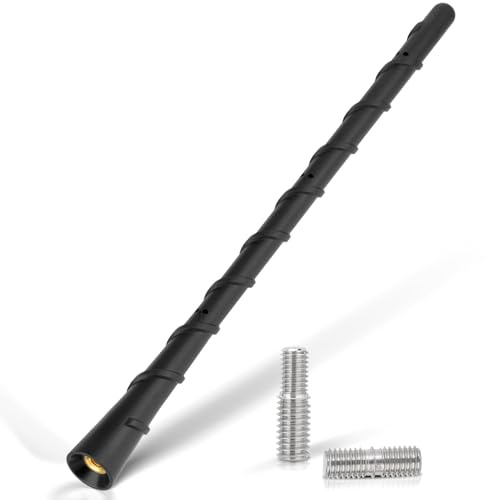 Bingfu DAB FM Auto Antenne 23 cm Autoradio Dachantenne Stabantenne | Kompakte Ersatzantenne für Fahrzeug-Radio, kompatibel mit Auto, PKW, LKW und FM/DAB Empfangssystemen