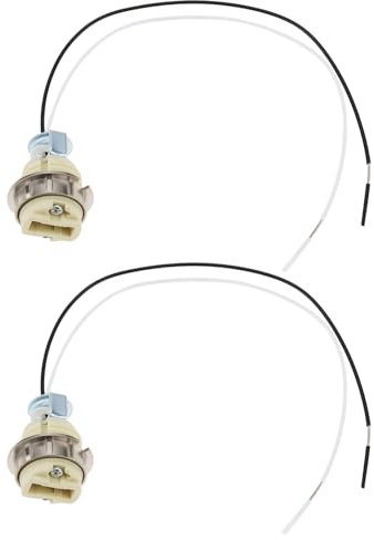 Create idea 2 Pezzi G9 Attacco Base Lampada In Ceramica Portalampada Connettore 10 Pollici Lunghezza Linea Per Lampadina Alogena LED CFL