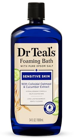 Dr Teal's Sensitive Skin Foaming Bath 1L