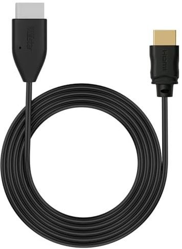 AXFEE Cables de Wii a HDMI, 1080P/720P Wii a HDMI Adaptador | Convertidor Audio/Video de Plug and Play, Longitud de 150cm, para HDTV, DVD BLU-Ray, VCR, Proyector