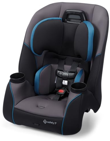 Safety 1st Crosstown All-in-One Convertible Car Seat, Rear Facing, Forward Facing Car Seat, Booster, Deep Sea