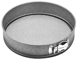 Aeternum, Bakeware Petravera, Tortiera con Asola, Diametro 22 cm, Adatto al forno, Carbon Steel, Grigio