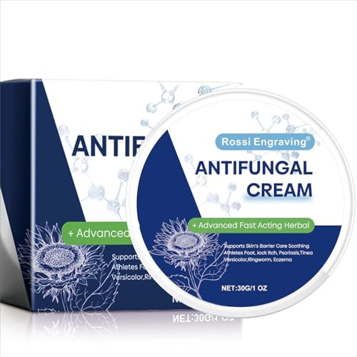 Antifungal Cream - Fast-Acting Itch Relief for Jock Itch, Athlete's Foot - Soothes Burning & Redness on Skin - for Men & Women
