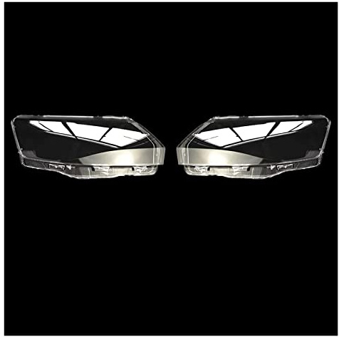 Ersatz für Skoda Rapid 2013, 2014, 2015, 2016, Auto-Frontscheinwerfer, Glas-Scheinwerfer, transparenter Lampenschirm, Lampenschale, Auto-Linsenabdeckung, Scheinwerferabdeckung, Lampenschirm (A Piar