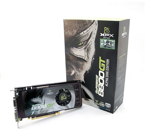 First XFX GeForce 8800 GT Graphics Card PCI-e 512 MB DDR3 RAM Retail