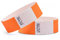 linie zwo ®, Pack de 1000 Pulseras de Seguridad 19 x 254 mm, Naranja neón