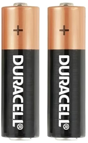 Duracell AA Alkaline Batteries 1.5v (2 Pack) MN1500 (LR6)