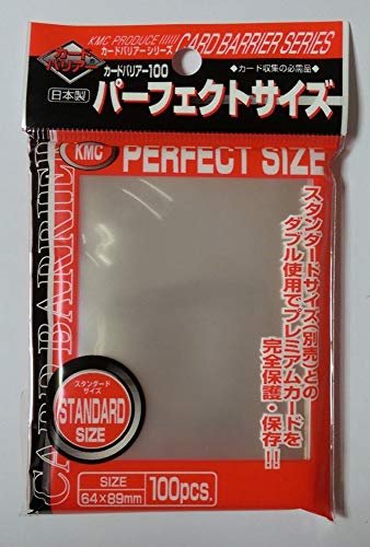 KMC Perfect Size Hülle mit perfekter Passform für Pro-Fit-Kartenhüllen (5er-Pack, jede Packung enthält 100 Hüllen)