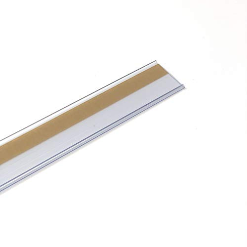 PACCO 50 etichette adesive 1 metro, 30mm trasparenti. Etichette prezzo negozio, porta prezzo scaffale