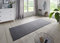 BT Carpet Bouclé - Alfombra de Cocina Antideslizante de Tejido Plano, de Pelo Corto, para Pasillo, Cocina, salón, baño, Color Antracita, 80 x 150 cm