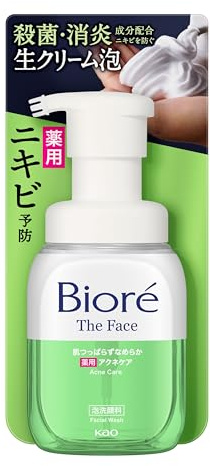 Biore The Face Facial Wash Foam 200ml - Acne Care