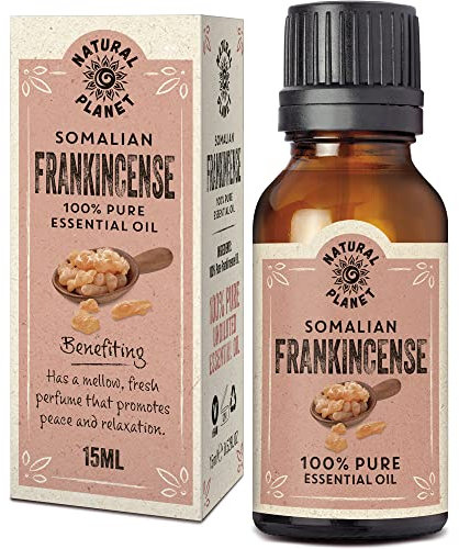 Natural Planet Frankincense Essential Oil 15ML 100% Pure & Undiluted Therapeutic Grade, Cruelty Free