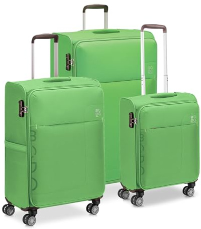 MODO BY RV RONCATO Sirio set 3 trolley morbidi 4 ruote con tsa
